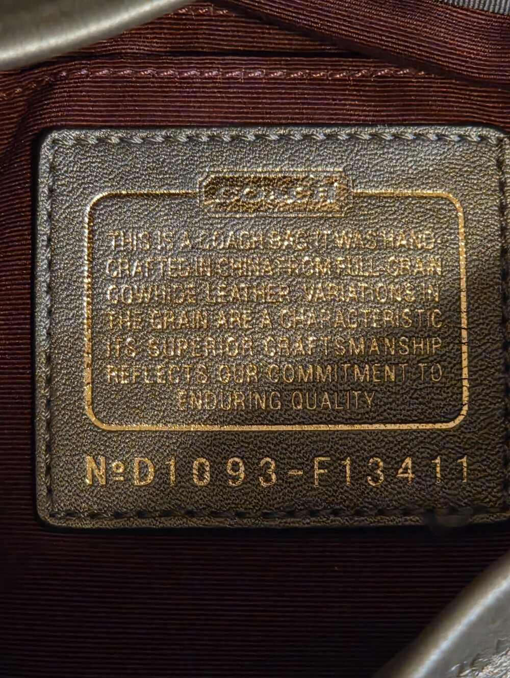 IMperfect COACH Parker Hippie - Picture 4 of 5
